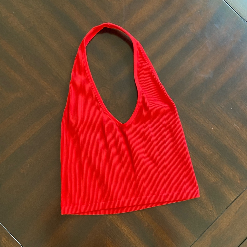 Red crop top ❤️